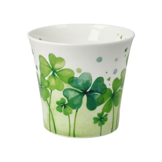 Hrnek 350 ml Štěstí 13,5 / 10,5 / 9,5 cm, jemný kostní porcelán, Goebel