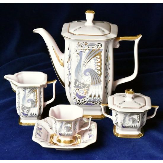 Mokka set for 6 pers., Rose China Chodov