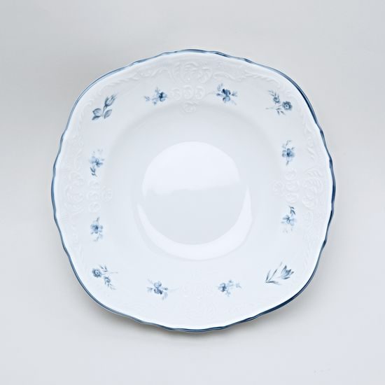 Compot set for 6 persons, Thun 1794 Carlsbad porcelain, BERNADOTTE blue flower