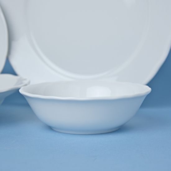 Talířová souprava s miskami pro 6 osob, Bílý porcelán, Český porcelán a.s.