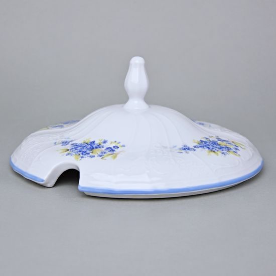 Víko k míse polévkové 2,5 l, Thun 1794, karlovarský porcelán, BERNADOTTE pomněnka