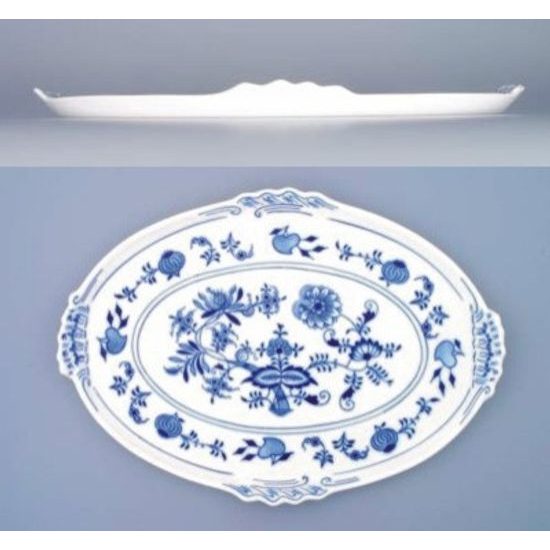 Platter oval 39 x 27 cm, Original Blue Onion pattern (Q2)