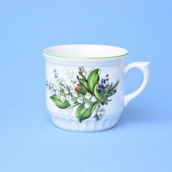 Mug Selský 0,42 l, Lily of the valley, Český porcelán a.s.