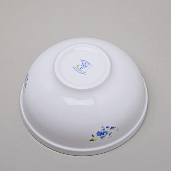 Miska kulatá 17 cm, Pomněnky - bez linky, Český porcelán a.s.