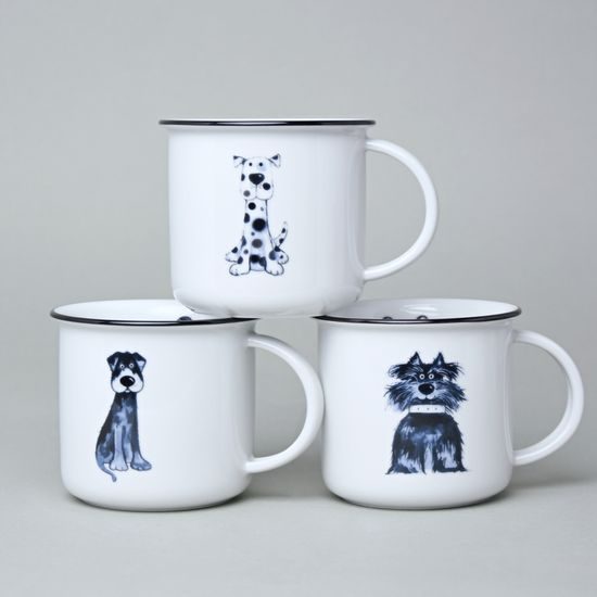 Mug Tina middle 240 ml, Dog, Český porcelán a.s.