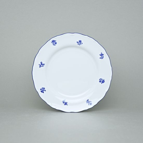 Plate dessert 19 cm, Ophelie blue Hazenka, Nová Role Thun