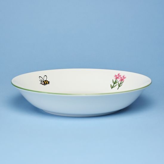 Children bowl 19 cm "Mole and Duck", Thun 1794 Carlsbad porcelain