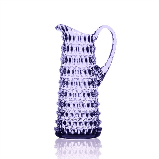 Crystal Jug 1200 ml, Alexandrit - Polka Dot, Kvetna 1794 Glassworks