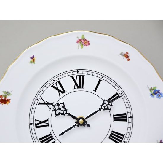 Wall clock with clockwork 24 cm, Hazenka, Cesky porcelan a.s.