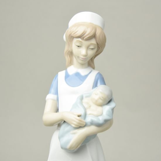Nurse 33 cm, NAO porcelain figurines