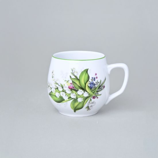 Mug Baňák 300 ml, Lily-of-the-valley, Český porcelán a.s.