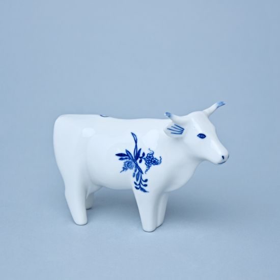 Cow standing 14,5 cm, Original Blue Onion Pattern