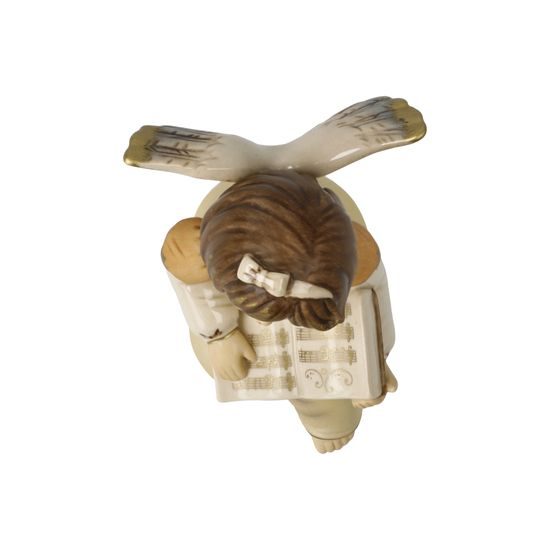 Anděl pějící 9,5 / 7,5 / 10 cm, kamenina, Goebel