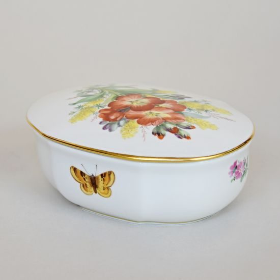 Jewellery box / jar, Meissen Porcelain