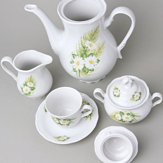 Coffee set for 6 persons, Thun 1794 Carlsbad porcelain, CONSTANCE 80262