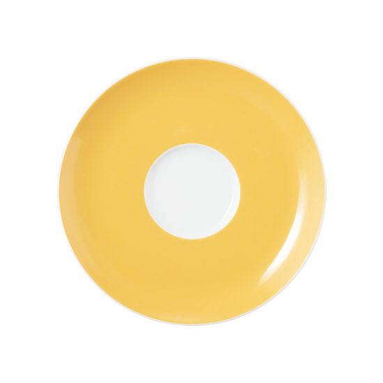 Liberty grass: Universal saucer 16,5 cm yellow, Seltmann porcelain