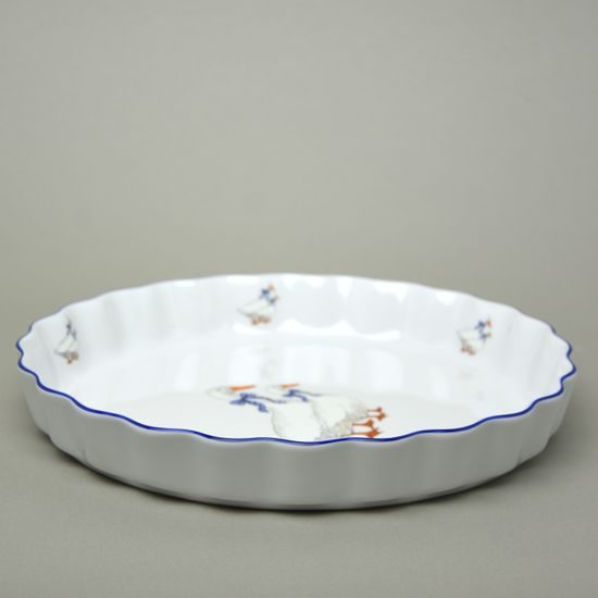 Baking bowl round 29 x 4 cm, Goose, Thun 1794