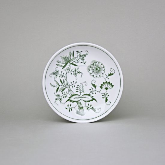 Podšálek 15 cm pod hrnek Baňák 0,30 l, zelený cibulák, Český porcelán a.s.