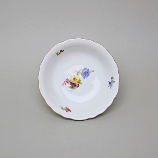 Miska kompotová vysoká 14 cm, zlatá linka, Harmonie, Český porcelán a.s.