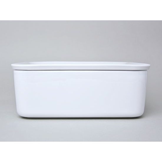 Mísa zapékací s víkem 24 x 24 x 8 cm, NO LIMITS, porcelán Seltmann