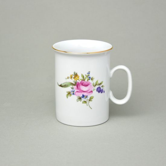 Hrnek Brita 240 ml, Thun 1794, karlovarský porcelán, míšeňská růže