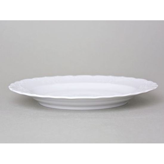 Plate dining 24 cm, Opera white, Cesky porcelan a.s.