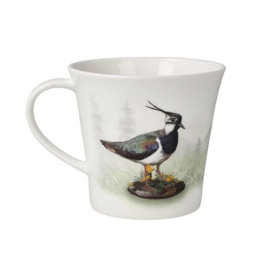 Hrnek Čejka 350 ml, jemný kostní porcelán, pták roku 2024, Goebel