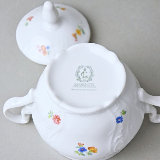 Cukřenka 300 ml, Thun 1794, karlovarský porcelán, BERNADOTTE házenka