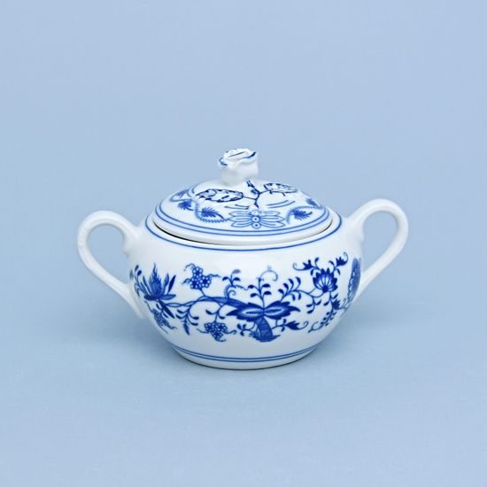 Sugar bowl with handles 0,30 l, Original Blue Onion Pattern, QII