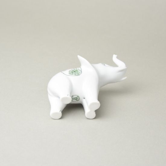 Elephant 12 cm, Original green onion pattern