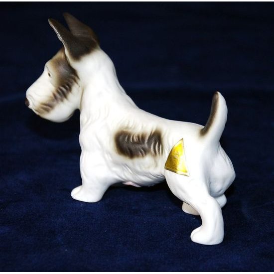 Dog 11 x 4,5 x 7,5 cm, Porcelain Figures Duchcov