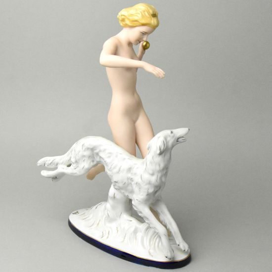 Diana 27 x 15 x 36 cm, isis, Porcelain Figures Duchcov