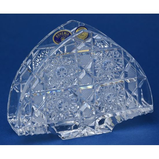 Stojánek na ubrousky 14 x 10,5 cm, brus 500pk, Bohemia Crystal