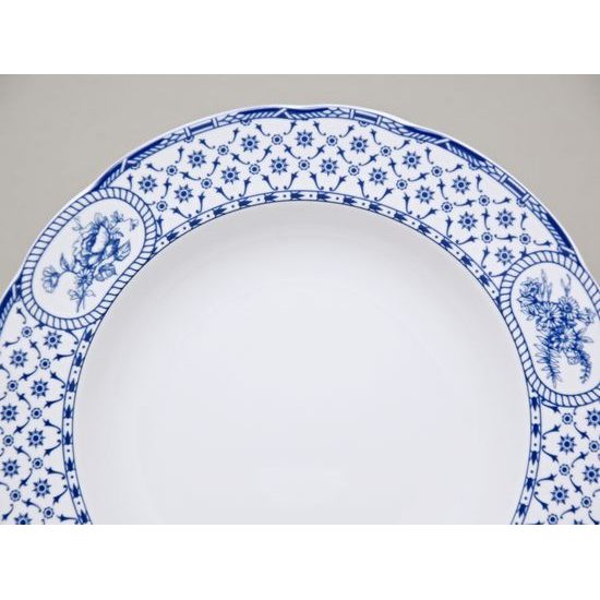 Rose 80090: Plate deep 23 cm, Thun 1794 Carlsbad porcelain