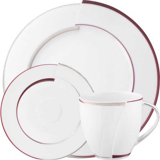 Kávová souprava pro 6 osob (18dílná), Achat 3830 Virtuoso, Královský porcelán Tettau