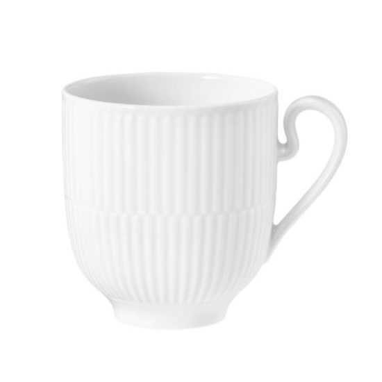 Mug 370 ml, Amina white, Tettau porcelain