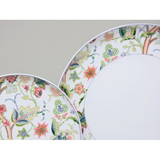 Plate set for 6 persons, Thun 1794 Carlsbad porcelain, TOM 30005
