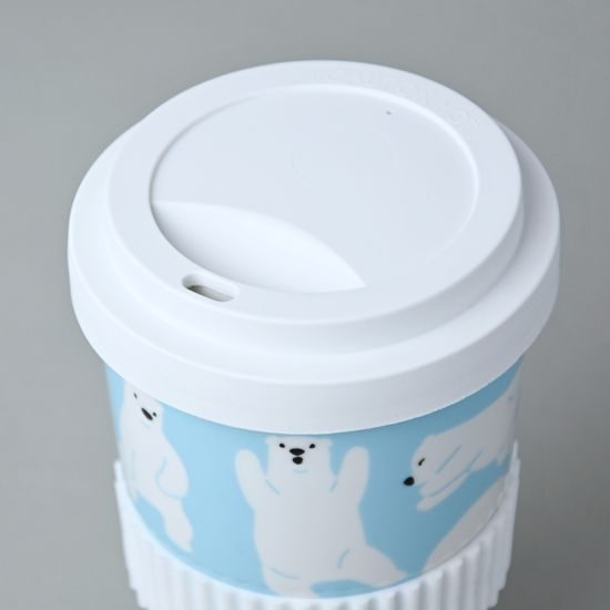 Pohárek To Go 400 ml, Lední medvědi, G. Benedikt 1882