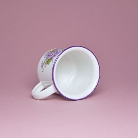 Mug Tina middle 0,24 l, Violet, Český porcelán a.s.