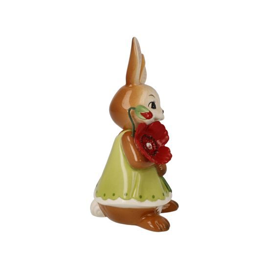 Figurka králičice Děkuji 7 / 5,5 / 12 cm, kamenina, Goebel