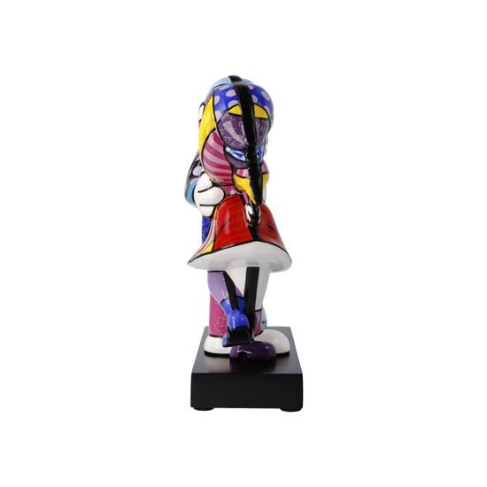 Figurine Romero Britto - Swing, 19 / 8 / 24,5 cm, Porcelain, Goebel