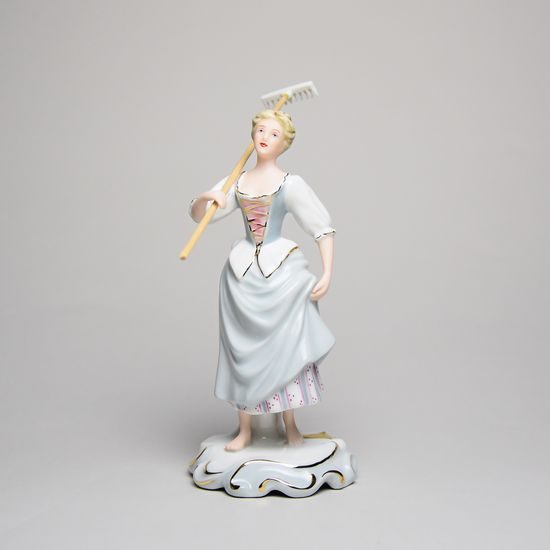 Zahradnice 8 x 7 x 15,5 cm, Luxor, Porcelánové figurky Duchcov