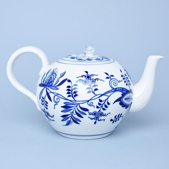 Tea pot With Strainer 2 l, Original Blue Onion Pattern, QII