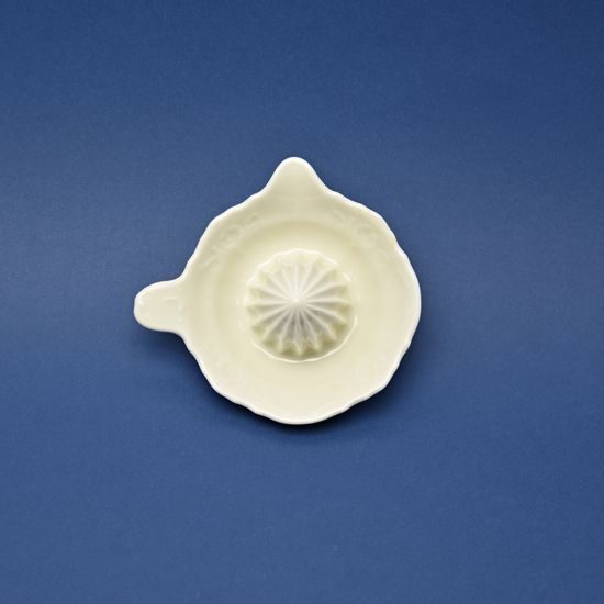 Lemon squeezer, Thun 1794 Carlsbad porcelain, BERNADOTTE ivory