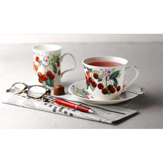 Tea for one set Cherry, Roy Kirkham China