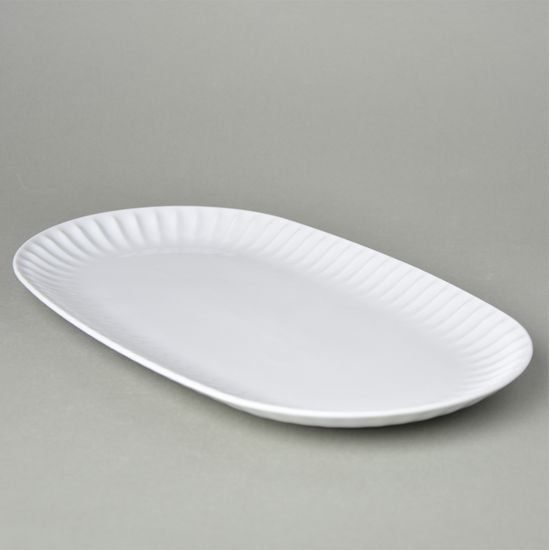 Platter oval 37 cm, Ribby, G. Benedikt 1882