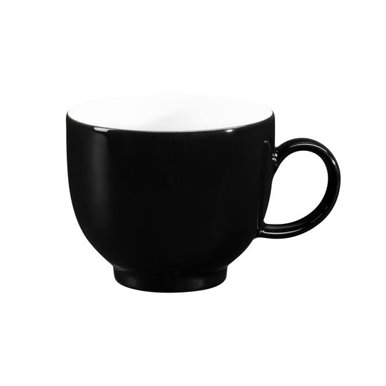Cup coffee 0,21 l, Lido Solid Black, Seltmann porcelain