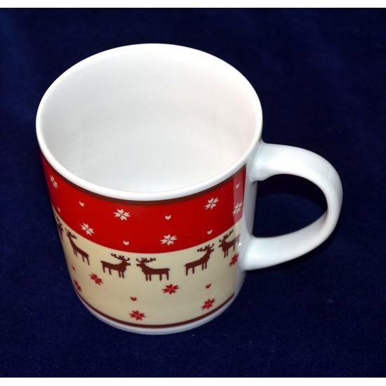 Mug Tomas 0,47 l Christmas, Thun 1794 Carlsbad porcelain