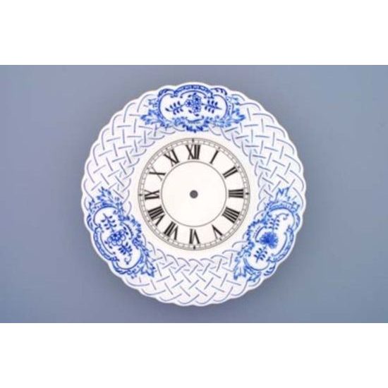 Clocks 27 cm plus clockwork, Original Blue Onion Pattern