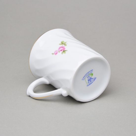 Hrnek Richmond 0,25 l, míšeňská růže, Český porcelán a.s.